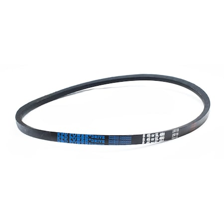 D&D B45/5L480 Classical V-Belt, 48 in Outside Length, 21/32 in Top Width, 1 Ribs B45/5L480